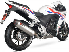 Scorpion Mufflers Serket Parallel Slip-on Brushed Stainless Steel Sleeve | RHA157SEO