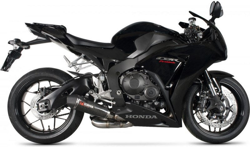 Scorpion Mufflers Serket Taper Slip-on Carbon Fibre Sleeve. Does not fit US or Japanese models. | RHA162CEO