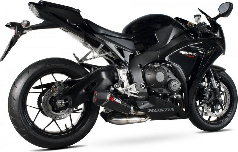 Scorpion Mufflers Serket Taper Slip-on Carbon Fibre Sleeve. Does not fit US or Japanese models. | RHA162CEO