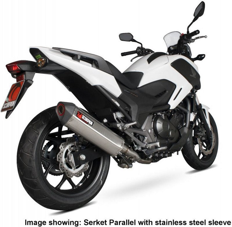 Scorpion Mufflers Serket Parallel Slip-on Carbon Fibre Sleeve | RHA163CEO