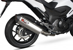 Scorpion Mufflers Serket Parallel Slip-on Brushed Stainless Steel Sleeve | RHA163SEO