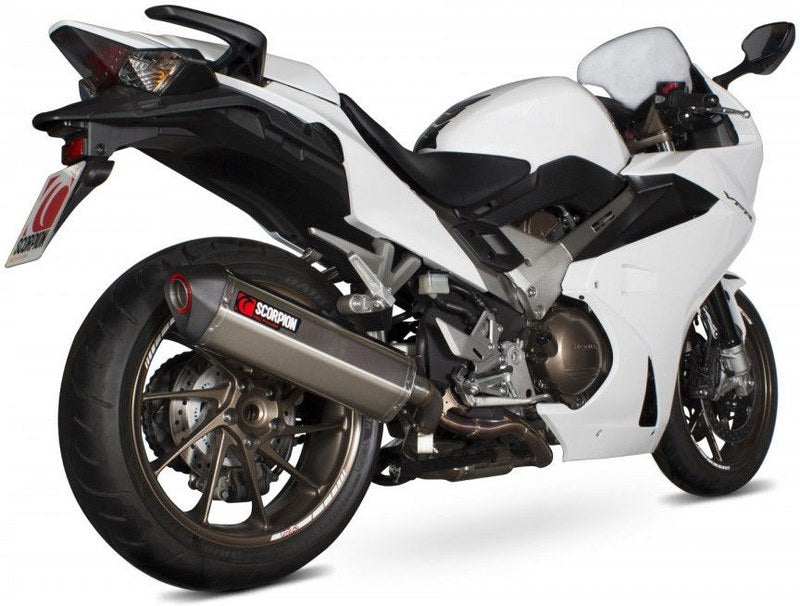 Scorpion Mufflers Serket Parallel Slip-on Brushed Stainless Steel Sleeve | RHA168SEO