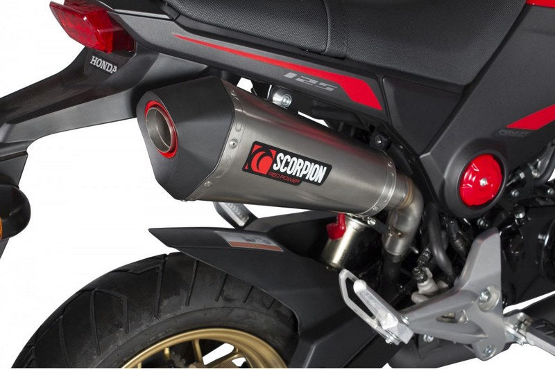 Scorpion Mufflers Serket Taper Slip-on Brushed Stainless Steel Sleeve | RHA170SEO