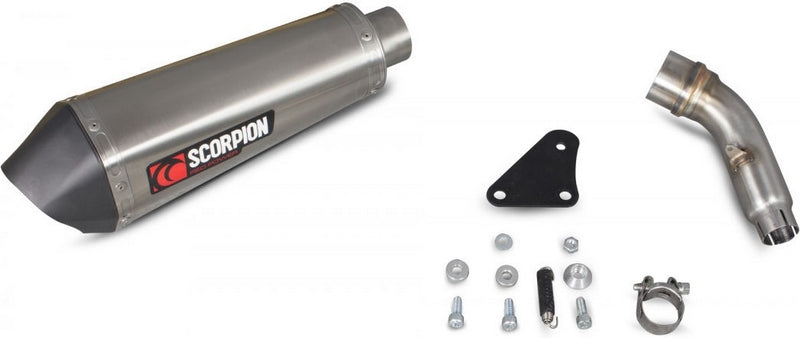 Scorpion Mufflers Serket Taper Slip-on Brushed Stainless Steel Sleeve | RHA170SEO