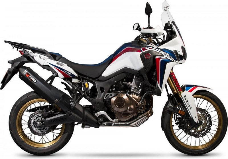 Scorpion Mufflers Serket Parallel Slip-on Black Ceramic Coated Sleeve | RHA173BCER