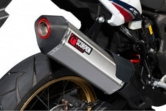 Scorpion Mufflers Serket Parallel Slip-on Brushed Stainless Steel Sleeve | RHA173SEO