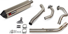 Scorpion Mufflers Serket Parallel Full System Titanium Sleeve | RHA173SYSTEO