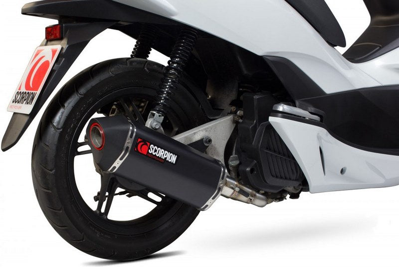 Scorpion Mufflers Serket Parallel Full System Black Ceramic Coated Sleeve | RHA174BCER