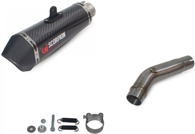 Scorpion Mufflers Serket Taper Slip-on Carbon Fibre Sleeve | RHA177CEO