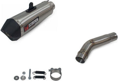 Scorpion Mufflers Serket Taper Slip-on Brushed Stainless Steel Sleeve | RHA177SEO