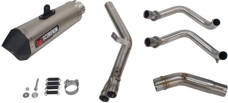 Scorpion Mufflers Serket Taper Full System Titanium Sleeve | RHA177SYSTEO