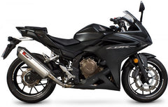 Scorpion Mufflers Serket Parallel Slip-on Brushed Stainless Steel Sleeve | RHA179SEO