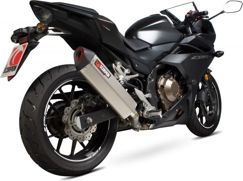 Scorpion Mufflers Serket Parallel Slip-on Titanium Sleeve | RHA179TEO