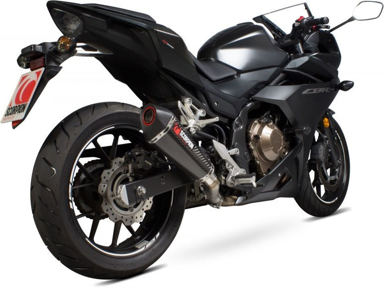 Scorpion Mufflers Serket Taper Slip-on Carbon Fibre Sleeve | RHA180CEO