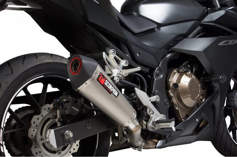 Scorpion Mufflers Serket Taper Slip-on Titanium Sleeve | RHA180TEO