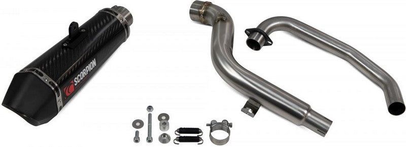 Scorpion Mufflers Serket Taper Full System Carbon Fibre Sleeve (NON EU HOMOLOGATED) | RHA182SYSCEO