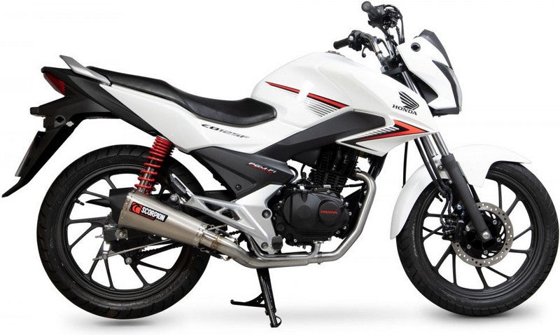 Scorpion Mufflers Serket Taper Full System Brushed Stainless Steel Sleeve (NON EU HOMOLOGATED) | RHA182SYSSEO