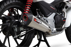 Scorpion Mufflers Serket Taper Full System Brushed Stainless Steel Sleeve (NON EU HOMOLOGATED) | RHA182SYSSEO