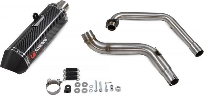 Scorpion Mufflers Serket Parallel Full System Carbon Fibre Sleeve (NON EU HOMOLOGATED) | RHA183SYSCEO