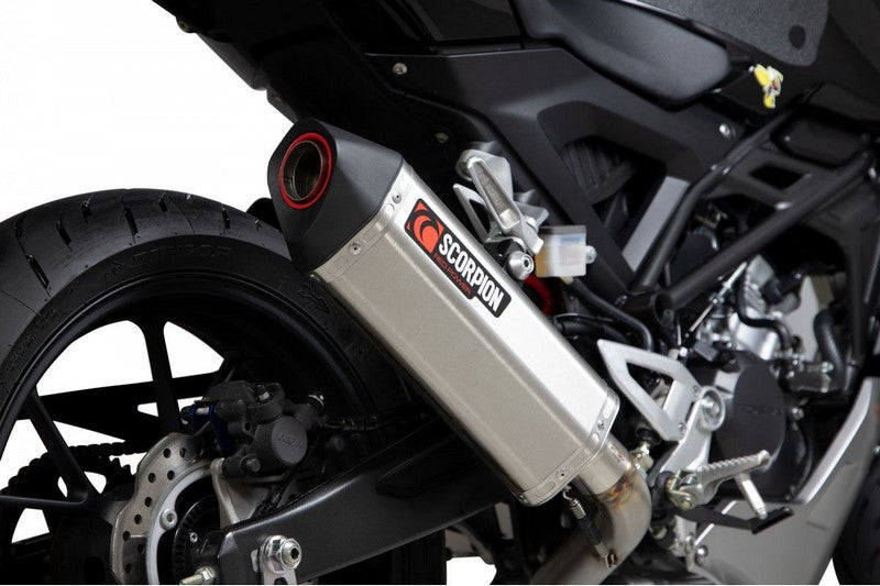 Scorpion Mufflers Serket Parallel Full System Brushed Stainless Steel Sleeve (NON EU HOMOLOGATED) | RHA183SYSSEO
