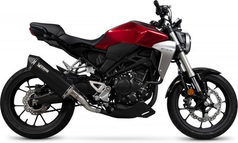 Scorpion Mufflers Serket Parallel Slip-on Black Ceramic Coated Sleeve (NON EU HOMOLOGATED) | RHA185BCER