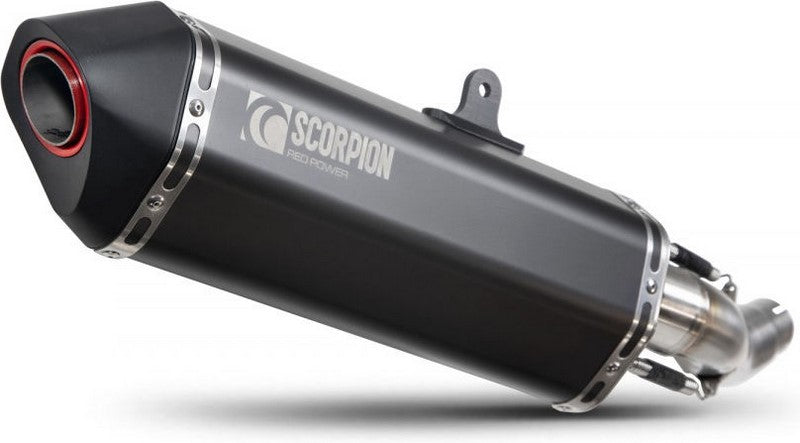 Scorpion Mufflers Serket Parallel Slip-on Black Ceramic Coated Sleeve (NON EU HOMOLOGATED) | RHA185BCER