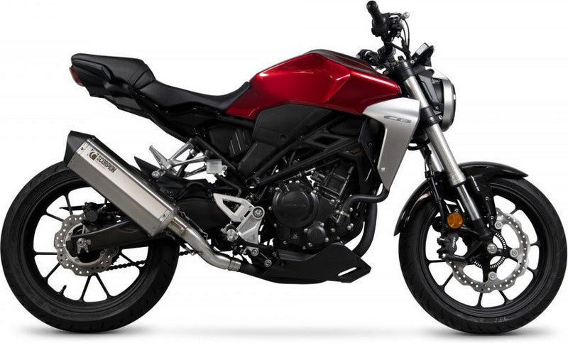 Scorpion Mufflers Serket Parallel Slip-on Brushed Stainless Steel Sleeve (NON EU HOMOLOGATED) | RHA185SEO