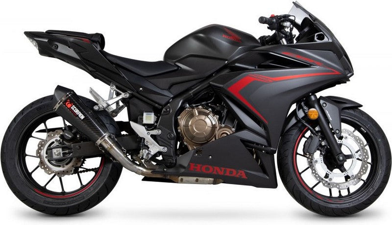 Scorpion Mufflers Serket Taper Slip-on Carbon Fibre Sleeve (NON EU HOMOLOGATED) | RHA186CEO
