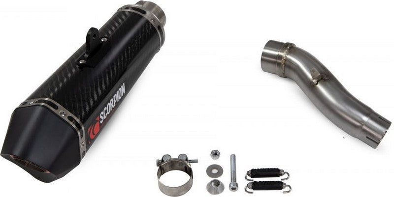 Scorpion Mufflers Serket Taper Slip-on Carbon Fibre Sleeve (NON EU HOMOLOGATED) | RHA186CEO