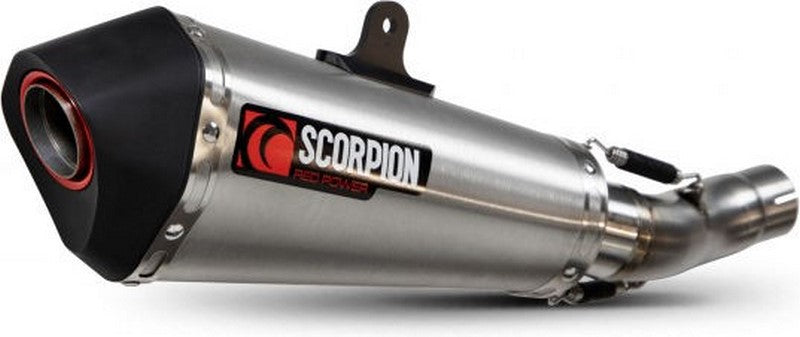 Scorpion Mufflers Serket Taper Slip-on Brushed Stainless Steel Sleeve | RHA186SEO