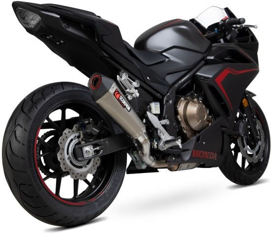 Scorpion Mufflers Serket Taper Slip-on Titanium Sleeve | RHA186TEO