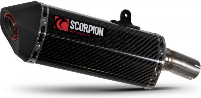 Scorpion Mufflers Serket Parallel Slip-on Carbon Fibre Sleeve (NON EU HOMOLOGATED) | RHA187CEO