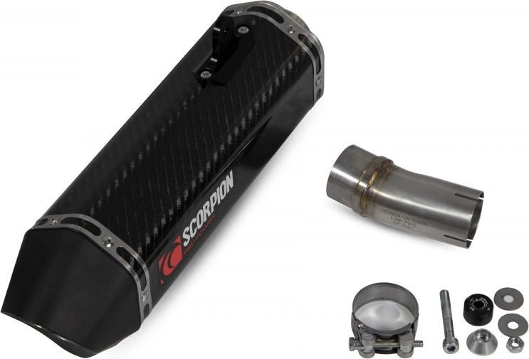 Scorpion Mufflers Serket Parallel Slip-on Carbon Fibre Sleeve (NON EU HOMOLOGATED) | RHA187CEO