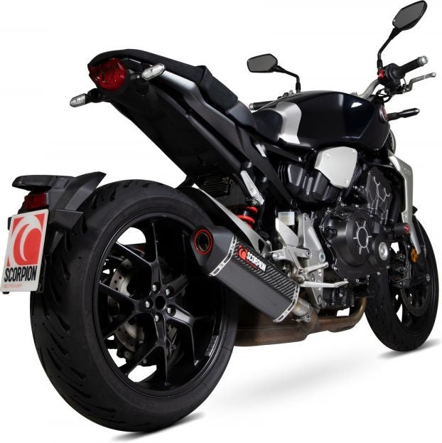 Scorpion Mufflers Serket Parallel Slip-on Carbon Fibre Sleeve (NON EU HOMOLOGATED) | RHA187CEO
