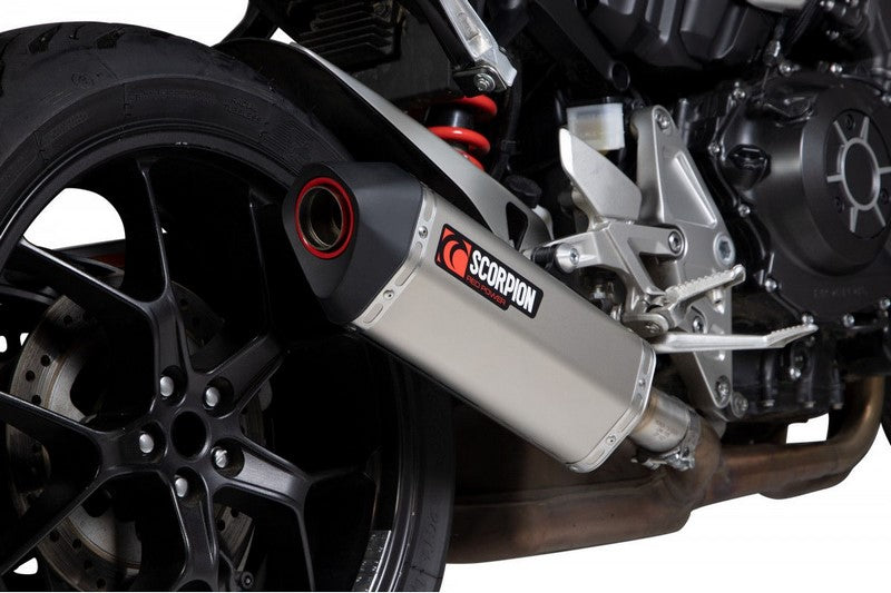 Scorpion Mufflers Serket Parallel Slip-on Titanium Sleeve (NON EU HOMOLOGATED) | RHA187TEO