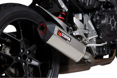 Scorpion Mufflers Serket Parallel Slip-on Titanium Sleeve (NON EU HOMOLOGATED) | RHA187TEO