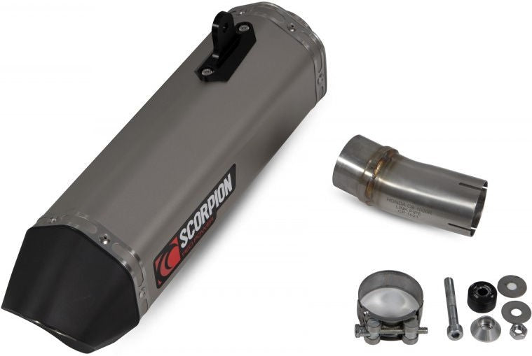 Scorpion Mufflers Serket Parallel Slip-on Titanium Sleeve (NON EU HOMOLOGATED) | RHA187TEO