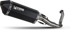 Scorpion Mufflers Serket Parallel Full System Black Ceramic Coated Sleeve | RHA188SYSBCER