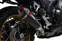 Scorpion Mufflers Serket Taper Slip-on Carbon Fibre Sleeve (NON EU HOMOLOGATED) | RHA189CEO