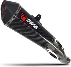 Scorpion Mufflers Serket Taper Slip-on Carbon Fibre Sleeve (NON EU HOMOLOGATED) | RHA189CEO