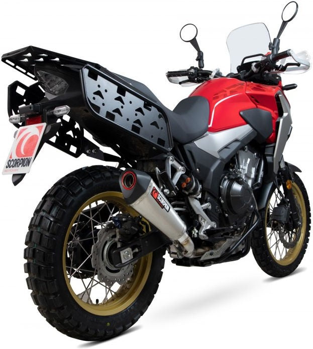 Scorpion Mufflers Serket Taper Slip-on Brushed Stainless Steel Sleeve (NON EU HOMOLOGATED) | RHA189SEO
