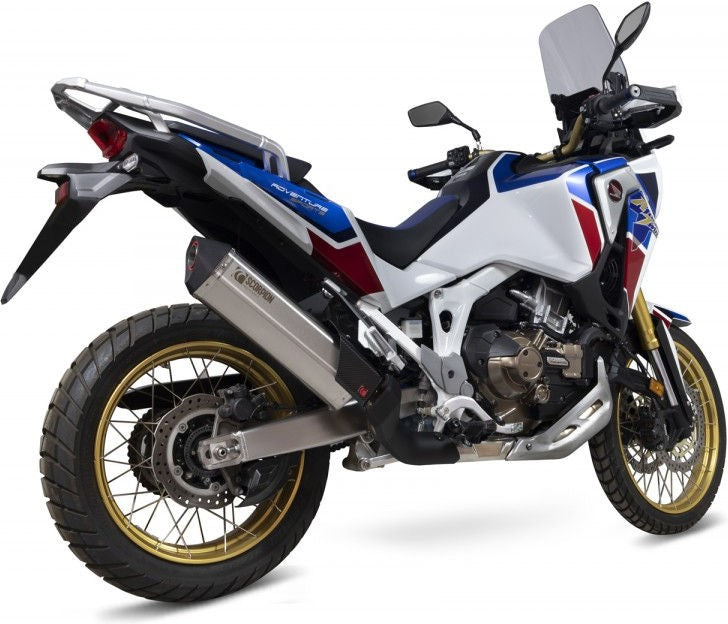 Scorpion Mufflers Serket Slip-on Brushed Stainless Steel Sleeve (NON EU HOMOLOGATED) | RHA194SEO