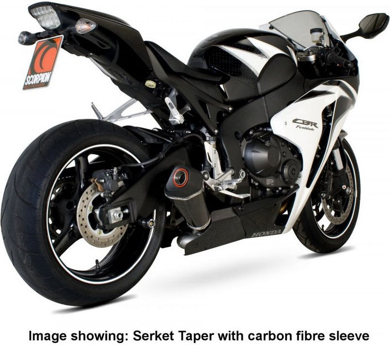 Scorpion Mufflers Serket Taper Slip-on Titanium Sleeve | RHA95TEO