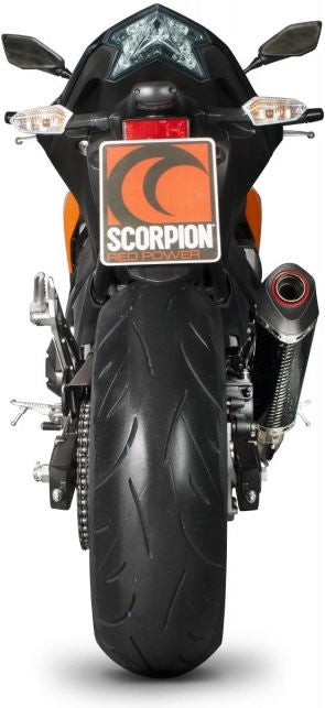 Scorpion Mufflers Serket Taper Slip-on Carbon Fibre Sleeve | RKA104CEO