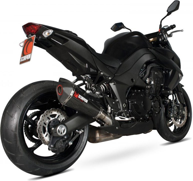 Scorpion Mufflers Serket Taper Slip-on (Pair) Carbon Fibre Sleeve | RKA107CEO