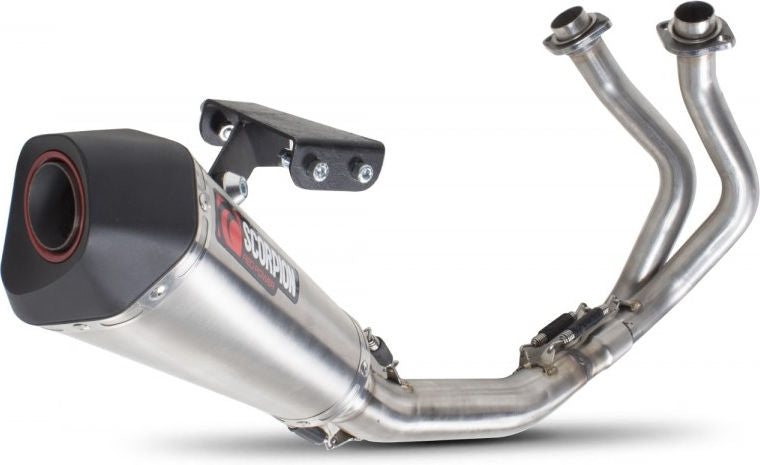 Scorpion Mufflers Serket Taper Full System Brushed Stainless Steel Sleeve | RKA110SYSSEO
