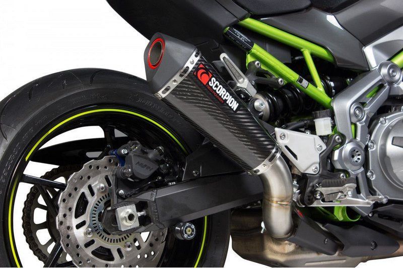 Scorpion Mufflers Serket Taper Slip-on Carbon Fibre Sleeve | RKA114CEO