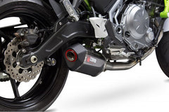 Scorpion Mufflers Serket Parallel Full System Carbon Fibre Sleeve | RKA117SYSCEO