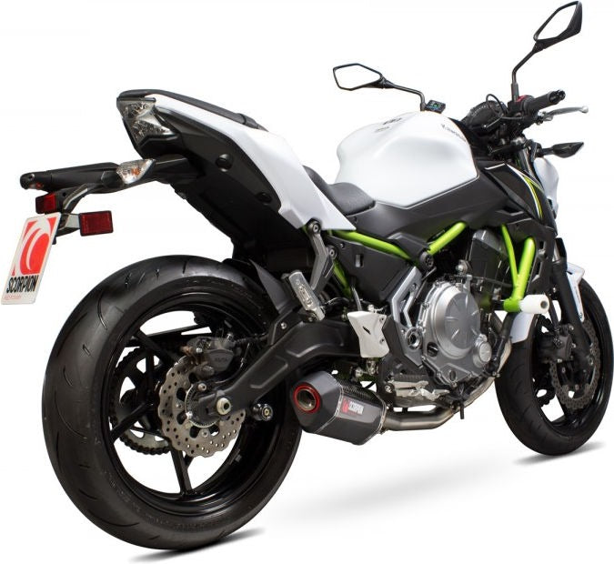 Scorpion Mufflers Serket Parallel Full System Carbon Fibre Sleeve | RKA117SYSCEO