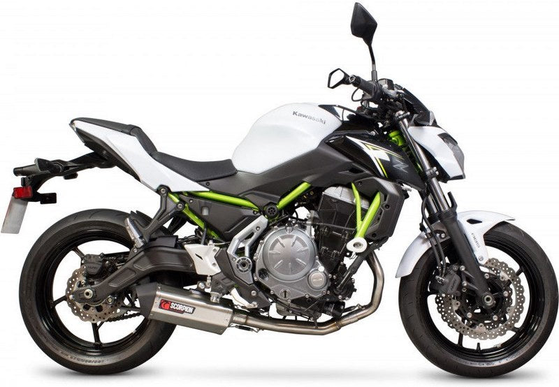 Scorpion Mufflers Serket Parallel Full System Brushed Stainless Steel Sleeve | RKA117SYSSEO